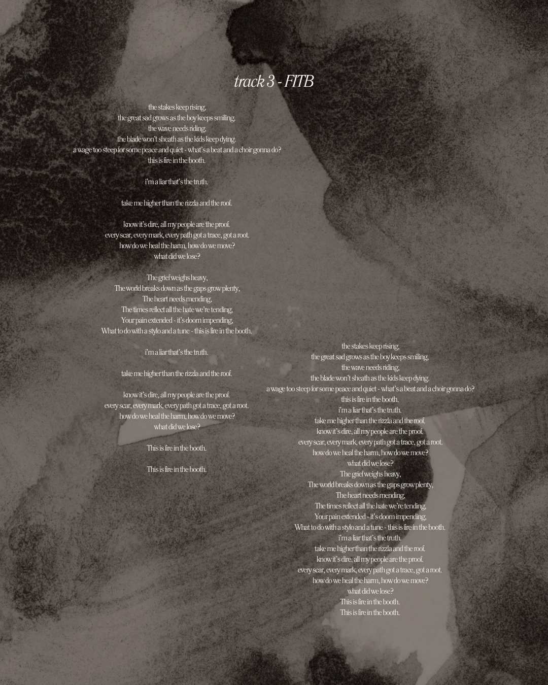 Lyrics — Track 3