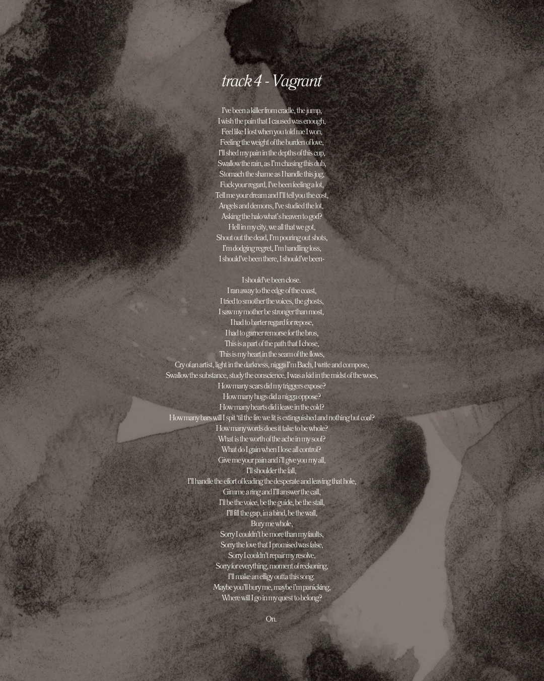Lyrics — Track 4
